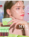 6-Color Korean Velvet Lip Tint Set - Waterproof, Lip