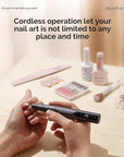 Melodysusie cordless electric nail drill