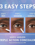 COVERGIRL Simply Ageless Triple Action Concealer, Golden Tan, of 1