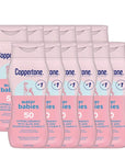 Coppertone Water Babies Sunscreen Lotion SPF 50, Pediatrician Recommended Water Resistant, 8 Fl Oz Bottle (Pack of 12)