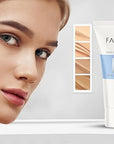 FARMASi Make Up BB Cream Beauty Balm, Full-Coverage Foundation, Concealer, Moisturizer BB Cream for All Skin Types, 1.7 fl. oz. / 50 ml (Light)