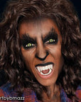 Mehron Makeup Fantasy FX Cream Makeup | Water Based | Halloween | Wolfman Brown Face & Body Paint For Adults 1 fl oz (30ml) (Wolfman Brown)