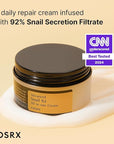 COSRX Snail Mucin 92% Repair Cream,