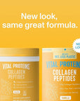 Vital Proteins Collagen Peptides Powder - Grass Fed Collagen Peptides for Hair, Nail, Skin, Bone & Joint Health, Vanilla, 23.2 Ounces