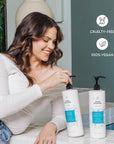 No Nothing Fragrance-Free Moisturizing Shampoo - Hypoallergenic, Unscented, Hydrating for Sensitive Scalp and Skin - Jumbo Size 33.8 fl oz