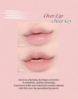 Heart Percent Dote On Mood Lip Pencil, Long-Lasting Creamy Lip Crayon Smooth Color Liner Retractable Lipstick Pencil 0.8g, #06. Rose Beige
