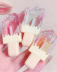 3Pcs Clear Cute Lip Gloss Set,Fruit Flavored Lip Oil Set,Long Lasting Moisturizing,Hydrating Lip Glow Oil for Kids and Teens,Party Gift,Non-toxic