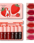 Eakroo 6 Colors Lip Tint Stain Mini Liquid Lip