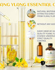 EVOKE OCCU Ylang Ylang Essential Oil 4 Oz, Pure Ylang Ylang Oil for Skin Hair Aromatherapy Diffuser Fragrance DIY- 4 FL Oz