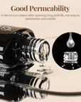 Beetles Gel Top Coat Base Coat and Cuticle Oil Set 3Pcs, No Wipe Top Gel Glossy Shine Long Lasting, Cuticle Oil Care for Dry Damaged for Stronger Nails Fall Nail Gifts For Girls