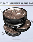 XMONDO Color Dark Ash Blonde Color Depositing Mask & Semi-Permanent Hair Dye Super Gloss Infused with Bond Boosters for Nourishment, Revitalize & Repair, Vegan Formula, 8 Fl Oz