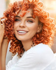 Orange Temporary Hair Color,Natural Hair