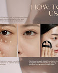 Matte Liquid Foundation Makeup,24 HR Oil Control Concealer (06#, ) 31g