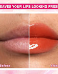 7 Colors Korean Lip Tint Stain Set Long-lasting Waterproof Velvet Lip Tint Moisturizing Lip Gloss Set,Multi-Use Lip and Cheek Tint for Women Daily Lip Makeup