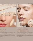Pink Loose Setting Powder For Women, High-Definition Traceless