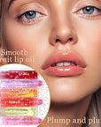 6PCS Roll On Lip Gloss Set, Fruity Flavors Moisturizing Lip Oil,Kids Lip care,Transparent Plumping Lip Gloss,Kid Friendly, Party Gift