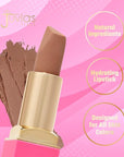 Juvia's Place The Nude Velvety Matte Lipstick Muted - Nude Velvety Long-lasting Rich-Color Lip Makeup, Creamy Lipstick with Matte Finish, Beauty & Lip Products