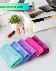 Nugilla Makeup Remover Cloth, 5 Packs Reusable Microfiber Makeup Remover Towels, Face Towel for Women