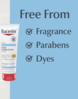 Eucerin Daily Hydration Broad Spectrum SPF 30 Sunscreen Body Cream for Dry Skin, Fragrance Free Sunscreen Moisturizer, 8 Oz Tube