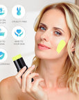Go Ho Lemon Face Paint Stick - Water Based Washable Pastel Yellow Body Paint for Halloween Cosplay SFX Makeup
