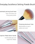 Foundation Brush,Daubigny Large Powder Brush Flat Arched Premium Durable Kabuki Makeup Brush Perfect For Blending Liquid,Cream and Flawless Powder,Buffing, Blending,Concealer …