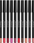 IS'MINE Matte Lip Liner Set - 12 Assorted Colors High Pigmented Natural Lip Makeup Soft Pencils Longwear Smooth Ultra Fine (Color Set -1)