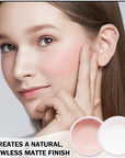 2PCS Setting Powder Loose Face Powder Matte Soft
