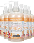 Ginger Lily Farms Botanicals Conditioning Liquid Hand Soap, Coco Mango, 100% Vegan & Cruelty-Free, Coconut Mango Scent, 12 Fl Oz (Pack of 6)