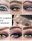 evpct 10 Colors Matte Nude Eye Shadow Palette Makeup for Older Women, Nude Brown Pink Cocoa Taupe Mauve Neutral Matte Cream Smokey Mini Eyeshadow Palette for Blue Green Eyes, Contour Makeup Palettes 4