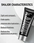 Face Tightener – Firms & Smooths the Look of Fine Lines & Wrinkles – Daily Moisturizer for Women & Men – 100ml (3.4 fl.oz)