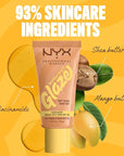 NYX PROFESSIONAL MAKEUP Buttermelt Glaze Soft Glow Skin Tint + SPF 30, Up To 12HR Wear, 02 Vanilla Bean Butta