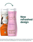 ATTITUDE Amplifying Shampoo for Curly Hair with Coconut Oil, EWG Verified, Vegan and Naturally Derived Ingredients, 2a, 2b, 2c Curl Type, Gives body to Curls, 16 Fl Oz