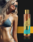 Body Drench Quick Tan Sunless Tanning Self Tan Dry Oil for Bronze Glowing Skin in Just Hours, 7.2 oz