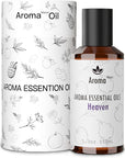 Essential Oil, Heaven Scent - 150ML Luxury Home Aromatherapy Diffuser Oil - Bergamot, Apple, Peach, Musk