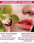 7 Colors Korean Lip Tint Stain Set Long-lasting Waterproof Velvet Lip Tint Moisturizing Lip Gloss Set,Multi-Use Lip and Cheek Tint for Women Daily Lip Makeup