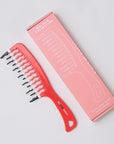 Big Hair Tools Extra Large Wide Tooth Comb for Thick, Curly, Wavy or Long Hair - Frizz-Free Detangling Shower Comb - Orange