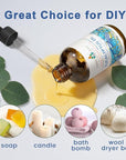 EVOKE OCCU Eucalyptus Essential Oil for Diffuser, Aromatherapy, Shower, Clear Breath, Add to Body Wash, Soap and Candle Making - 4 Fl Oz