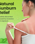 Honeyskin Soothing Aloe Vera Gel Made in the USA with Natural Ingredients - Give Yourself Relief From Sunburn and Dry Skin During the Hot Summer Days (8 Fl Oz)