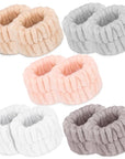 Women's microfiber face washing wrist