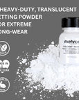 Mehron Makeup Colorset Powder | Translucent Setting Powder | Special Effects, Halloween, & Film 0.5 oz (14 g)