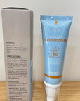 VGO Clear Face Sunscreen SPF 50, Hydrating Sun Essence Face Sunscreen Leaves No Sticky Feeling Travel Size Sunscreen Against UVA and UVB Rays 50ml / 1.7oz