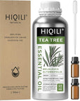 HIQILI Australian Tea Tree Essential Oil for Nail Repair, Hair Care, Add to Shampoo, Shower Gel, Foot Soak - 32 Fl Oz