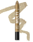 wet n wild Color Icon Cream Eyeliner Eyeshadow DMulti-Stick, Moisturizing, Nourishing Velvety Cream-to-Powder Buildable & Blendable Formula, Cruelty-Free & Vegan - Golden Rush Hour