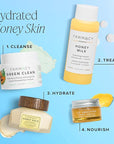 Farmacy Ceramide Face Moisturizer - Honey Halo Hydrating Facial Moisturizer for Dry Skin - Plumps, Soothes + Restores Skin with Potent Ceramides + Buckwheat Honey for a Dewy, Healthy Glow (9ml)