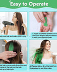 Green Hair Color Wax - Temporary & Washable Hair Styling Mud Gel for Men, Women, Kids,For Halloween, Cosplay, Party, Crazy Hair Day & Children's Day