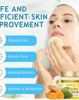 Turmeric cleansing pads for dark