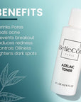 Skin Care Acne Treatment Toner - 10% Azelaic Blackhead | 4oz