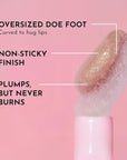 Lawless Forget the Filler Lip Plumping Line Smoothing Gloss - Candy Sky - Premium Volumizing Lip Gloss with Natural Ingredients Designed to Plump, Firm, and Hydrate Lips 0.11 oz