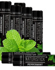 7-Pack Black Peppermint Lip Balm