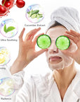 24 Pcs Fruits Beauty Facial Hand Cooling
